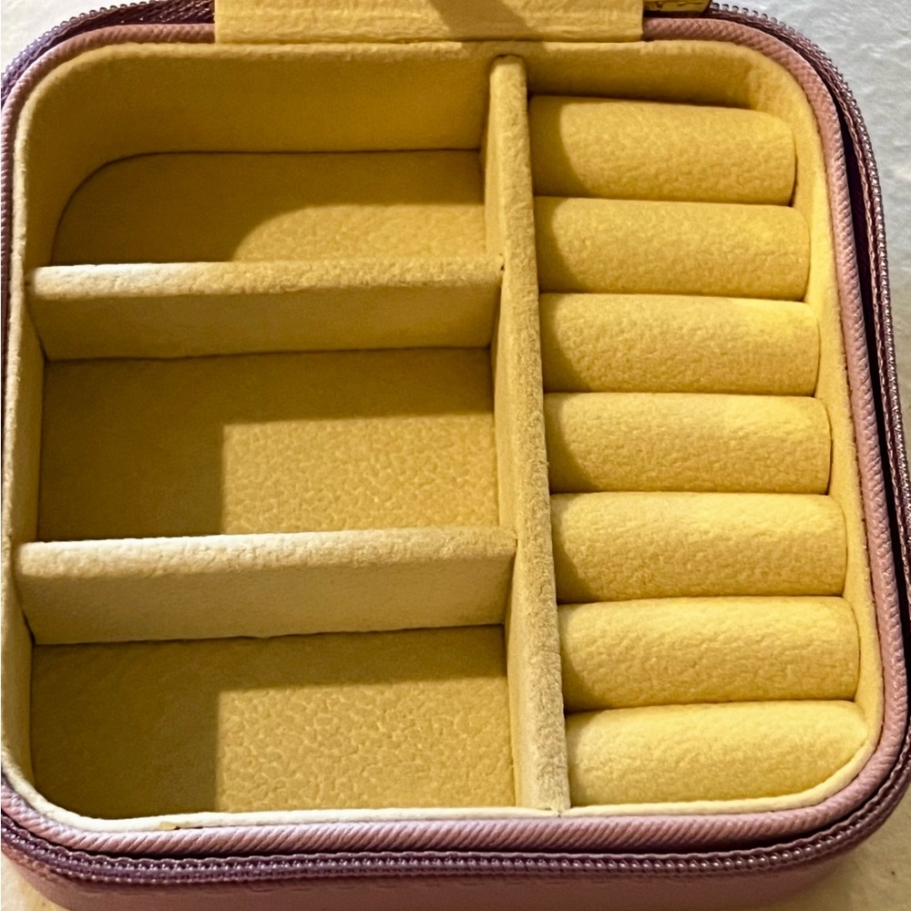 Lavender Travel Jewelry Case by Sterling Forever - Picture 6 of 8